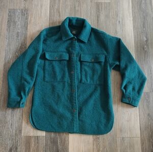 Wild Fable Green Shacket Size Small